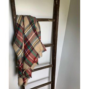 Plaid Tartan Blanket Scarf Wrap Shawl